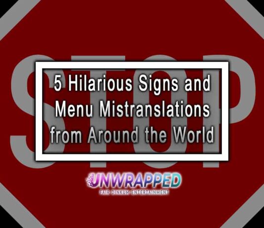 10 Hilarious Signs and Menu Mistranslations from Around the World 5 Hilarious Signs and Menu Mistranslations from Around the World