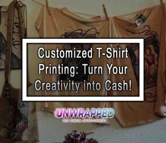 Customized T-Shirt Printing: Turn Your Creativity into Cash!