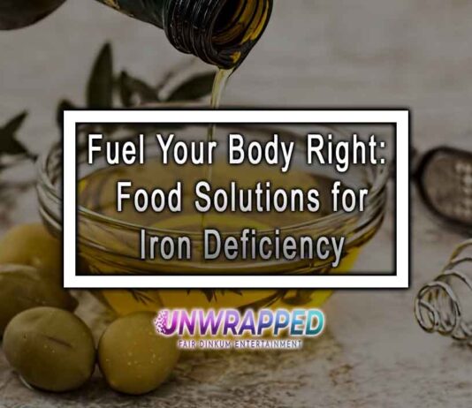 Upgrade Your Cooking: Healthy Oil Substitutes Fuel Your Body Right: Food Solutions for Iron Deficiency