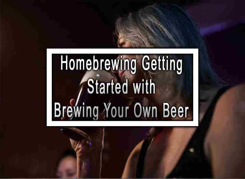 Homebrewing Getting Started With Brewing Your Own Beer