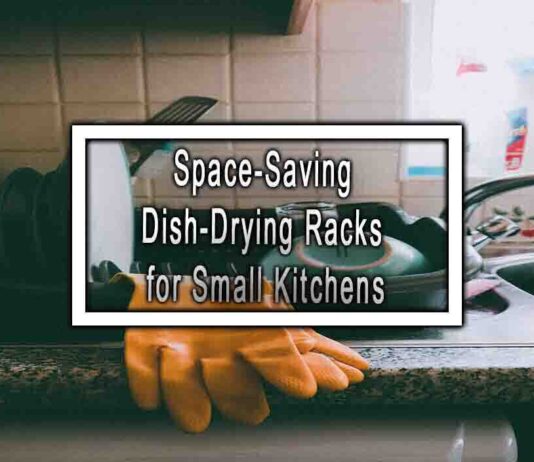 Space-Saving Dish-Drying Racks for Small Kitchens