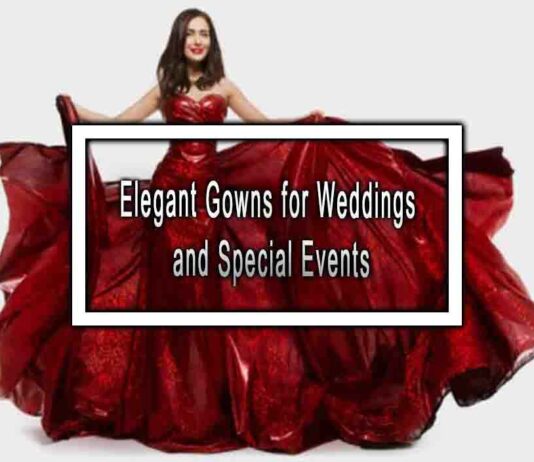 Elegant Gowns for Weddings and Special Events