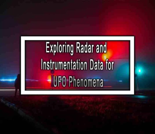 Exploring Radar and Instrumentation Data for UFO Phenomena