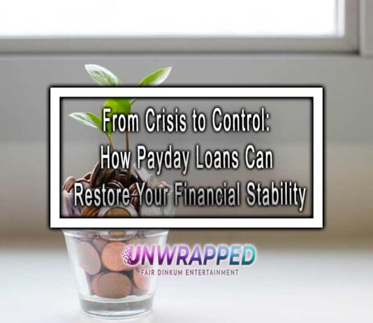 From Crisis to Control: How Payday Loans Can Restore Your Financial Stability