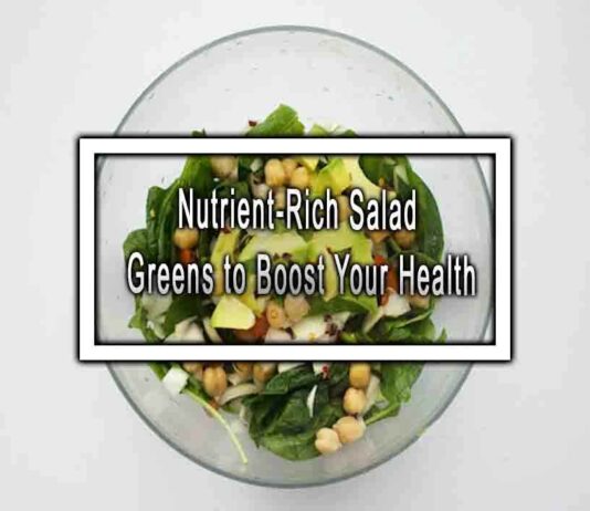 Nutrient-Rich Salad Greens to Boost Your Health