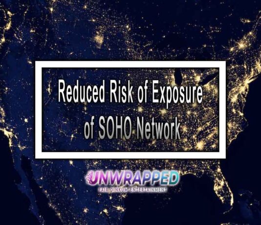 Reduced Risk of Exposure of SOHO Network