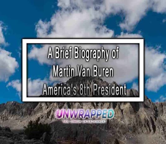 A Brief Biography of Martin Van Buren America’s 8th President