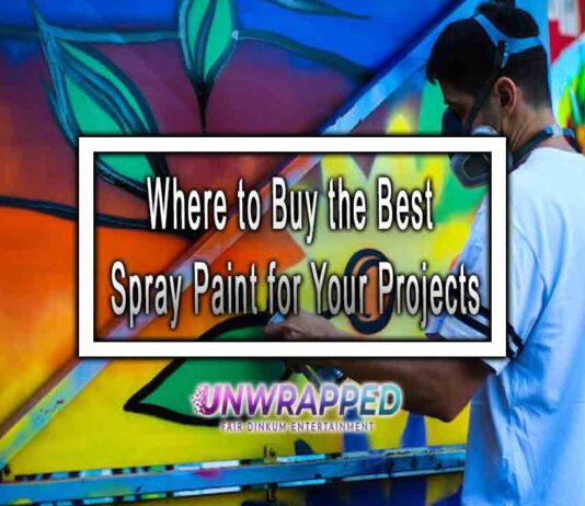 Where to Buy the Best Spray Paint for Your Projects
