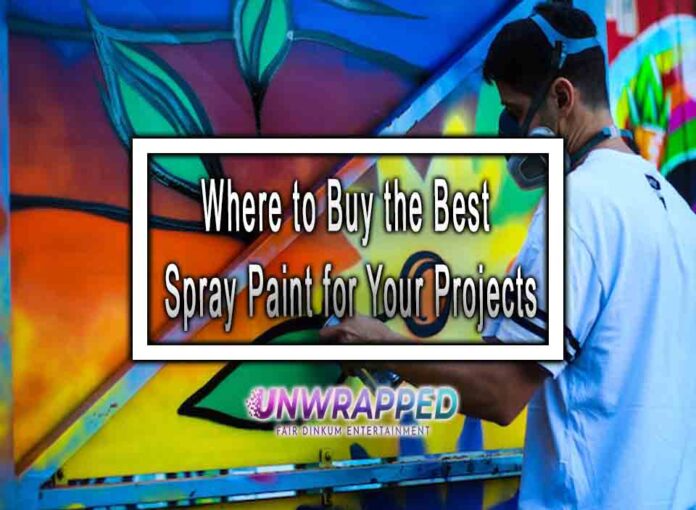 Where to Buy the Best Spray Paint for Your Projects