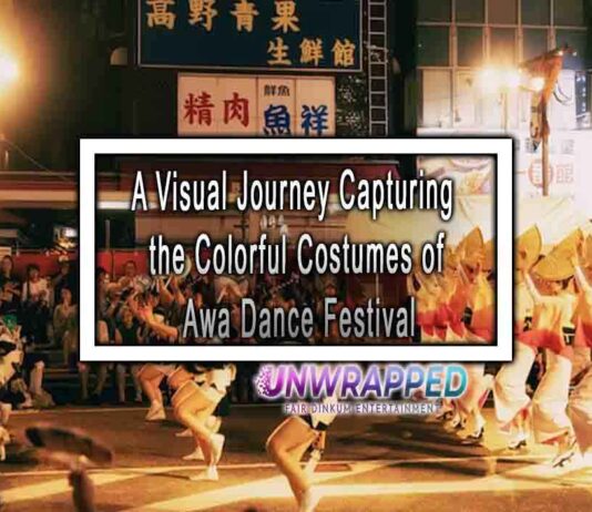 A Visual Journey Capturing the Colorful Costumes of Awa Dance Festival