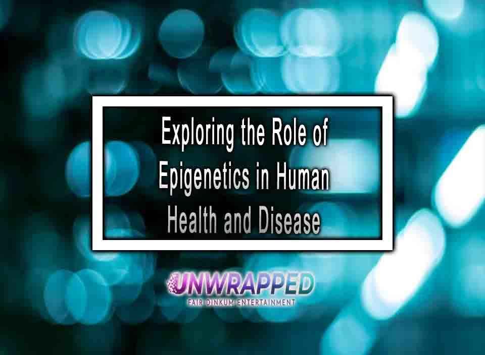 Exploring The Role Of Epigenetics In Human Health And Disease