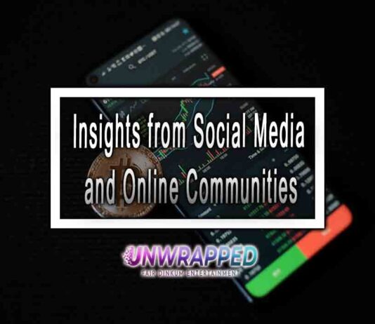 Insights from Social Media and Online Communities