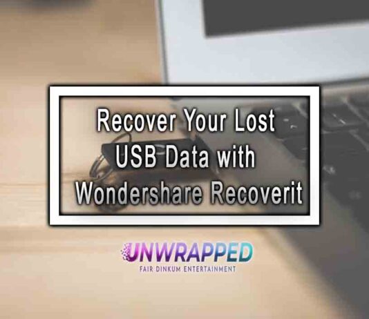 Recover Your Lost USB Data with Wondershare Recoverit Recover Your Lost USB Data with Wondershare Recoverit