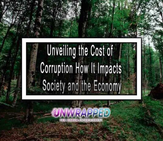 Unveiling the Cost of Corruption How It Impacts Society and the Economy