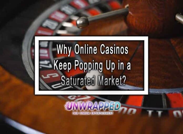 Why Online Casinos Keep Popping Up in a Saturated Market?