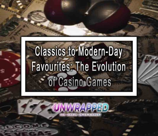 Classics to Modern-Day Favourites: The Evolution of Casino Games