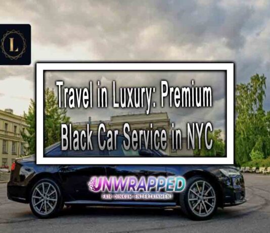 Travel in Luxury: Premium Black Car Service in NYC