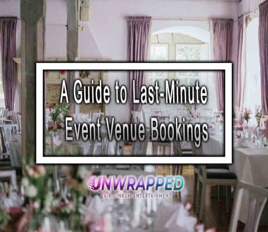 A Guide to Last-Minute Event Venue Bookings