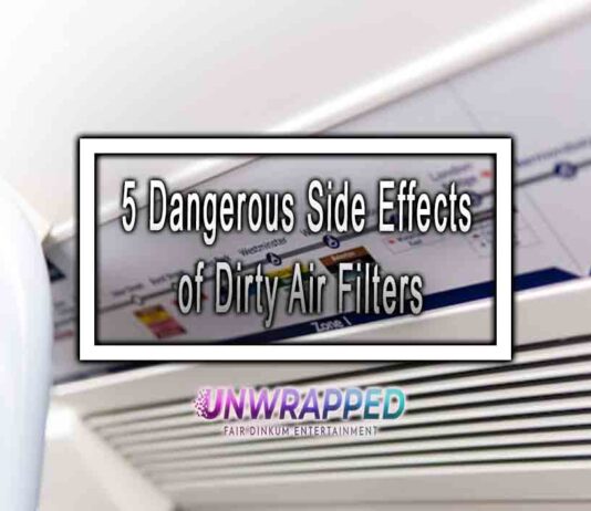 5 Dangerous Side Effects of Dirty Air Filters
