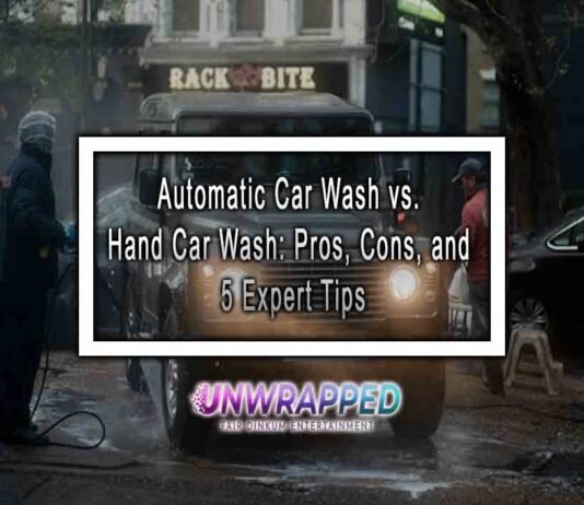 Automatic Car Wash vs. Hand Car Wash: Pros, Cons, and 5 Expert Tips