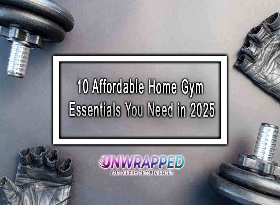 Curated visual reference: Picture Idea: 10 Affordable Home Gym Essentials You Need In 2025