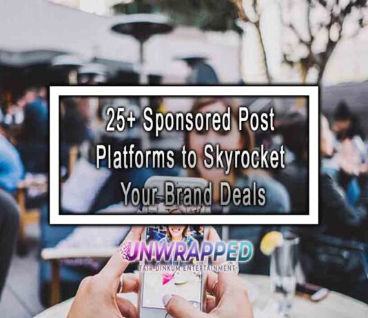 25+ Sponsored Post Platforms to Skyrocket Your Brand Deals