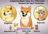 Comparing Meme Coins: Key Differences Between the Top 5 Performers Comparing Meme Coins: Key Differences Between the Top 5 Performers