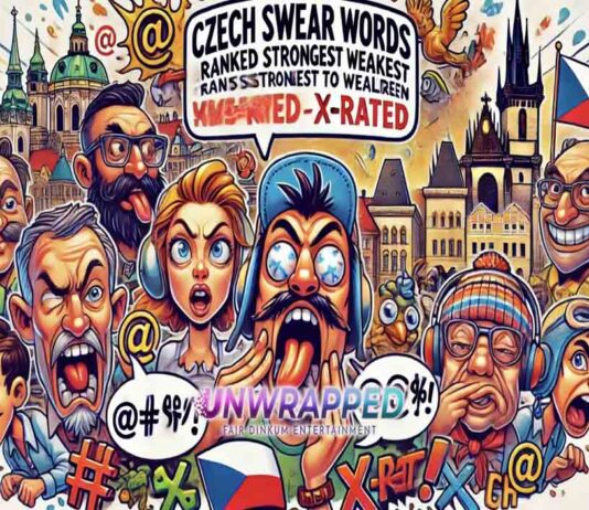 Czech Swear Words: Ranked Strongest to Weakest (X-Rated)