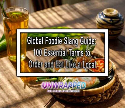 Global Foodie Slang Guide: 100 Essential Terms to Order and Eat Like a Local Global Foodie Slang Guide: 100 Essential Terms to Order and Eat Like a Local