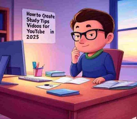 How to Create Study Tips Videos for YouTube in 2025