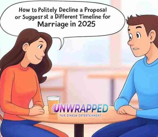 How to Politely Decline a Proposal or Suggest a Different Timeline for Marriage