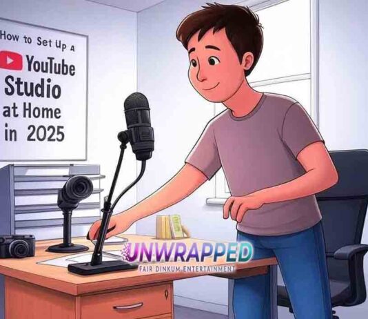 How to Set Up a YouTube Studio at Home in 2025