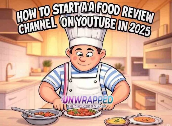 How to Start a Food Review Channel on YouTube in 2025