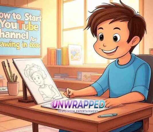 How to Start a YouTube Channel for Drawing in 2025