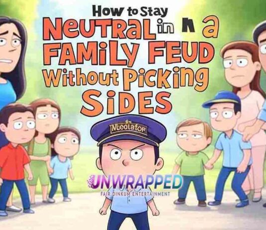 How to Stay Neutral in a Family Feud Without Picking Sides