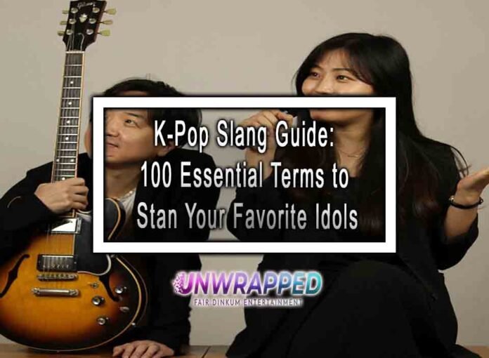 K-Pop Slang Guide: 100 Essential Terms to Stan Your Favorite Idols