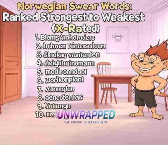 Norwegian Swear Words: Ranked Strongest to Weakest (X-Rated)