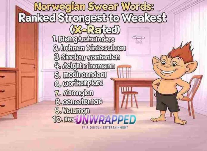 Norwegian Swear Words Ranked Strongest to Weakest (X-Rated) Norwegian Swear Words: Ranked Strongest to Weakest (X-Rated)