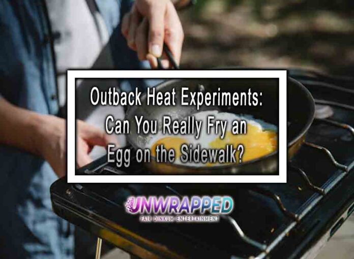 Outback Heat Experiments: Can You Really Fry an Egg on the Sidewalk?