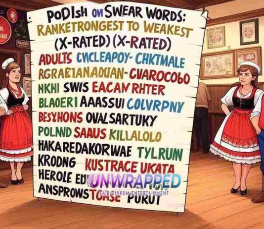 Polish Swear Words: Ranked Strongest to Weakest (X-Rated)