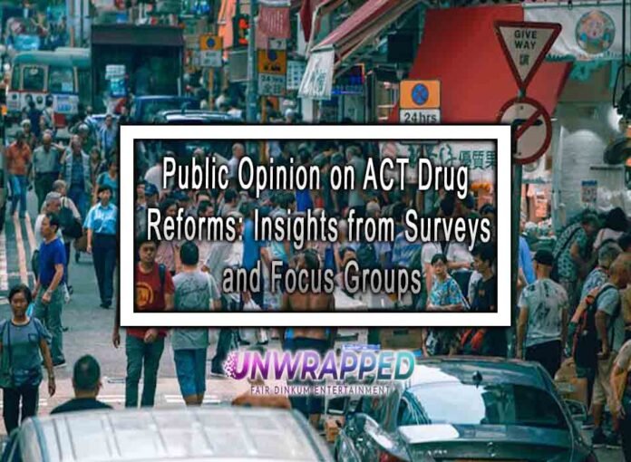 Public Opinion on ACT Drug Reforms: Insights from Surveys and Focus Groups