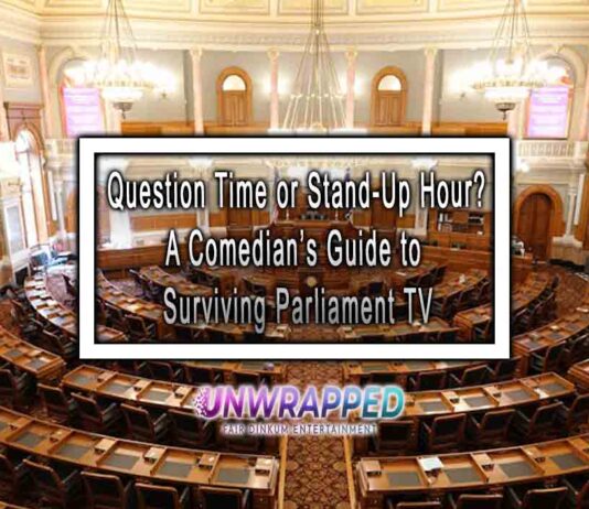 Question Time or Stand-Up Hour?: A Comedian’s Guide to Surviving Parliament TV