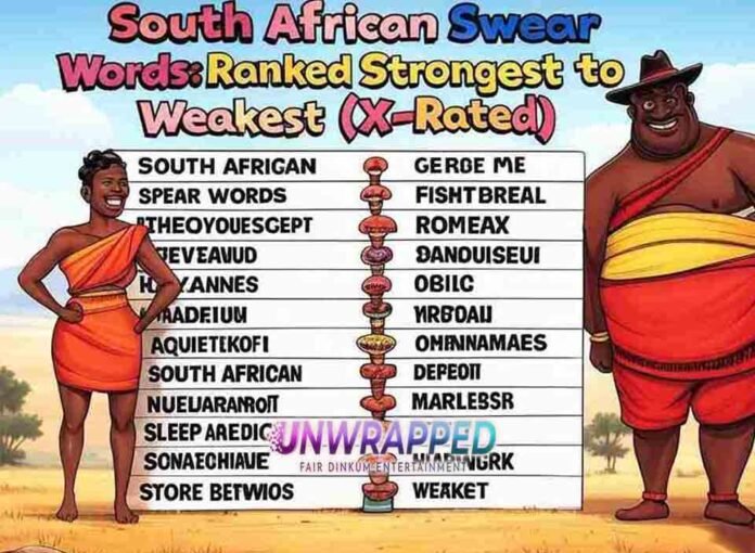 South African Swear Words: Ranked Strongest to Weakest (X-Rated)