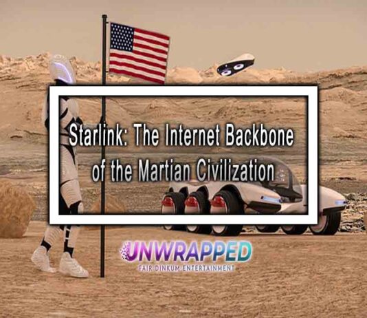 Starlink: The Internet Backbone of the Martian Civilization