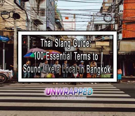 Thai Slang Guide: 100 Essential Terms to Sound Like a Local in Bangkok