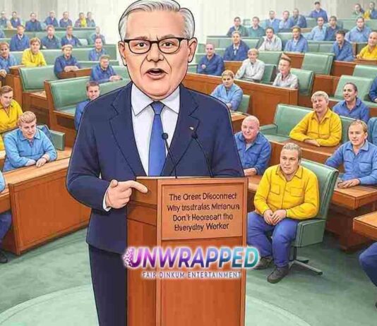 The Great Disconnect: Why Australia’s Ministers Don’t Represent the Everyday Worker