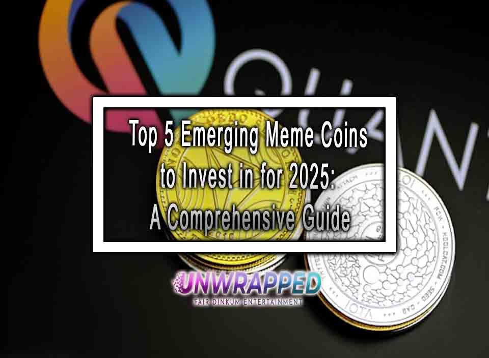 Top 5 Emerging Meme Coins to Invest in for 2025 A Comprehensive Guide