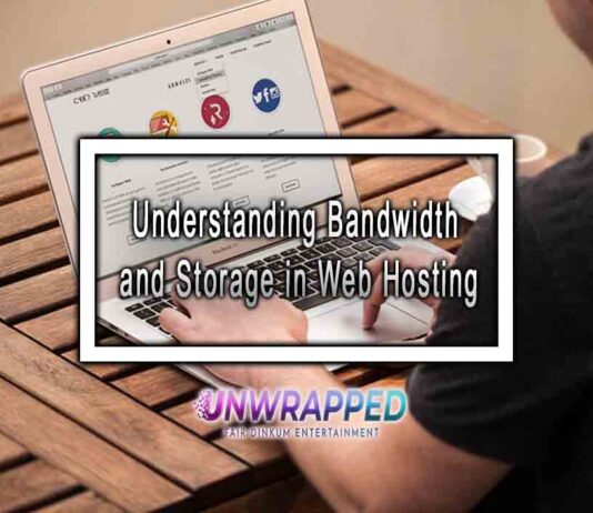 Understanding Bandwidth and Storage in Web Hosting Understanding Bandwidth and Storage in Web Hosting