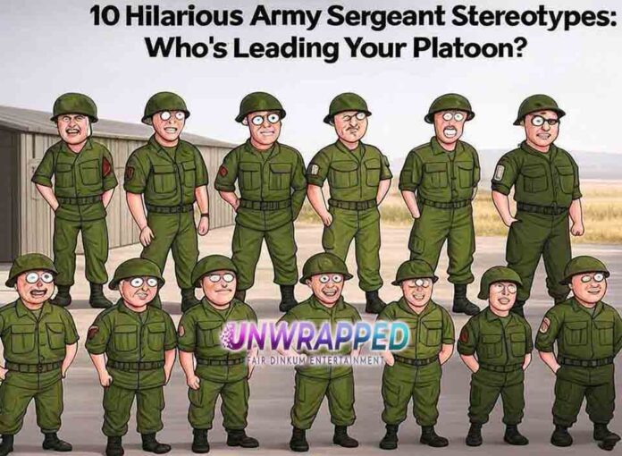 10 Hilarious Army Sergeant Stereotypes Who’s Leading Your Platoon 10 Hilarious Army Sergeant Stereotypes: Who’s Leading Your Platoon?