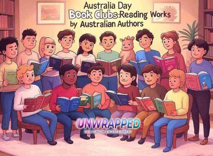 Australia Day Book Clubs Reading Works by Australian Authors” Australia Day Book Clubs: Reading Works by Australian Authors”